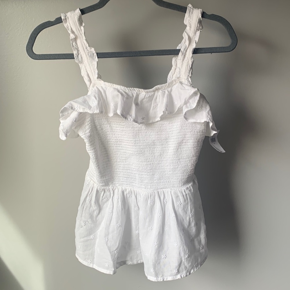 NWT Womens Peplum Tank
